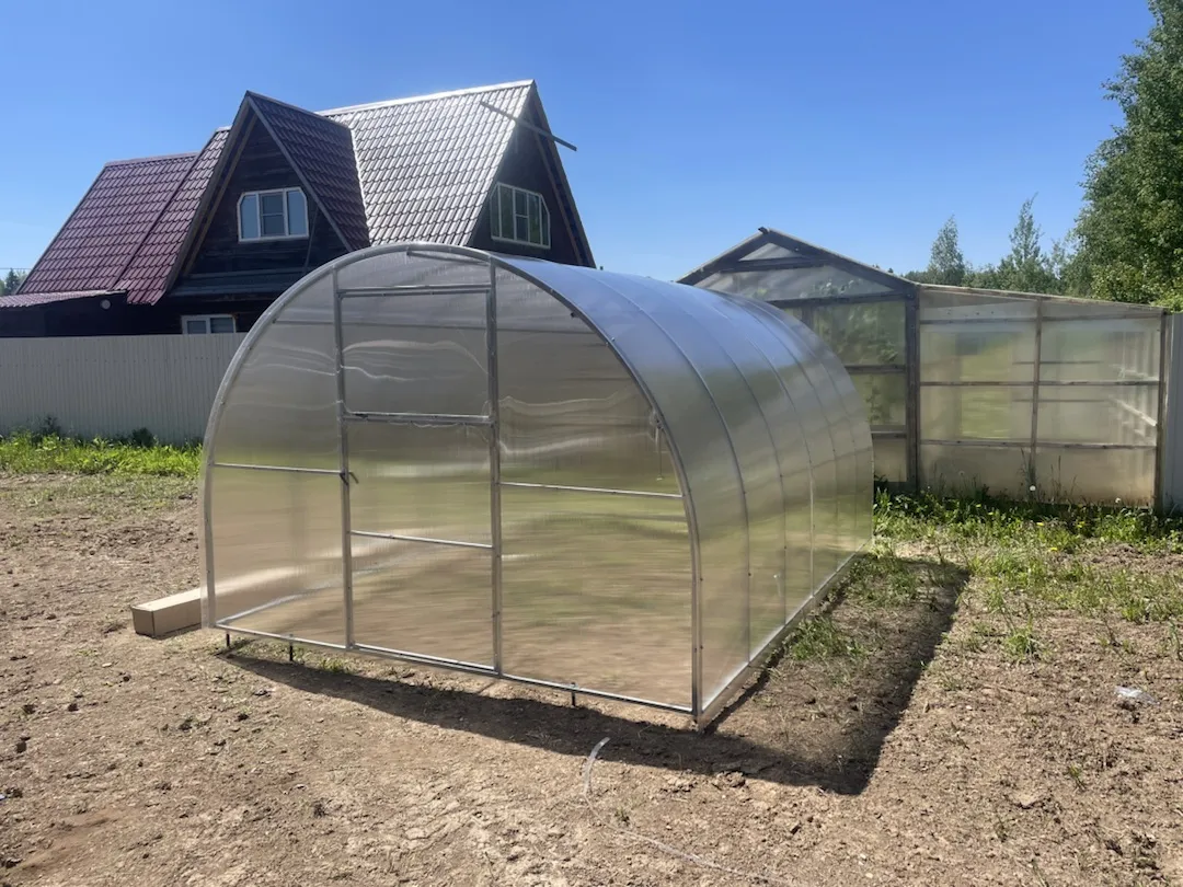Теплица «Новатор 2» 3х12 м Шаг 65 см 