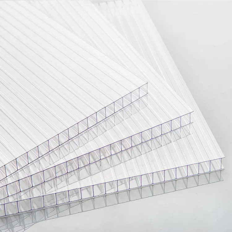 Сотовый поликарбонат 20 мм Borrex 3RX прозрачный 