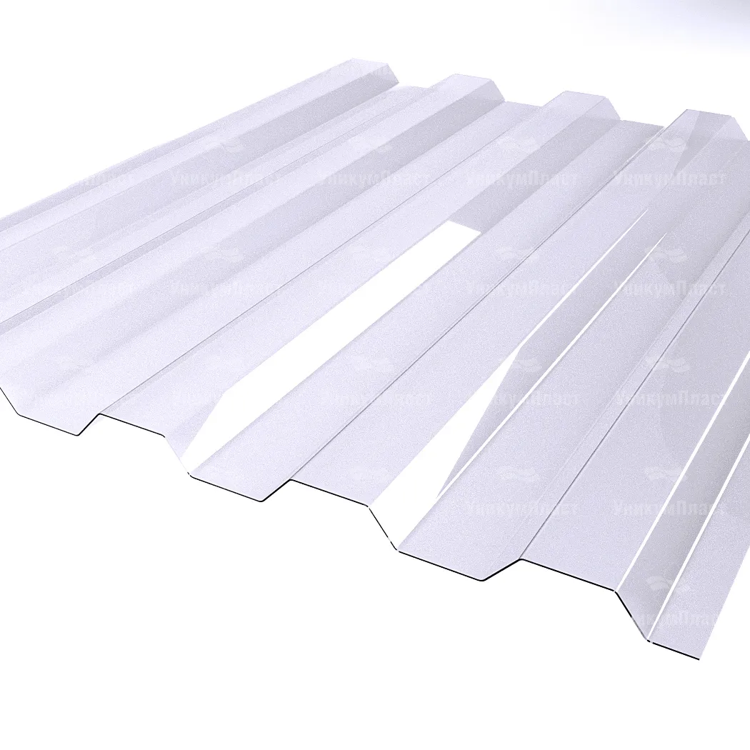 Профилированный поликарбонат прозрачный 1,3 мм 