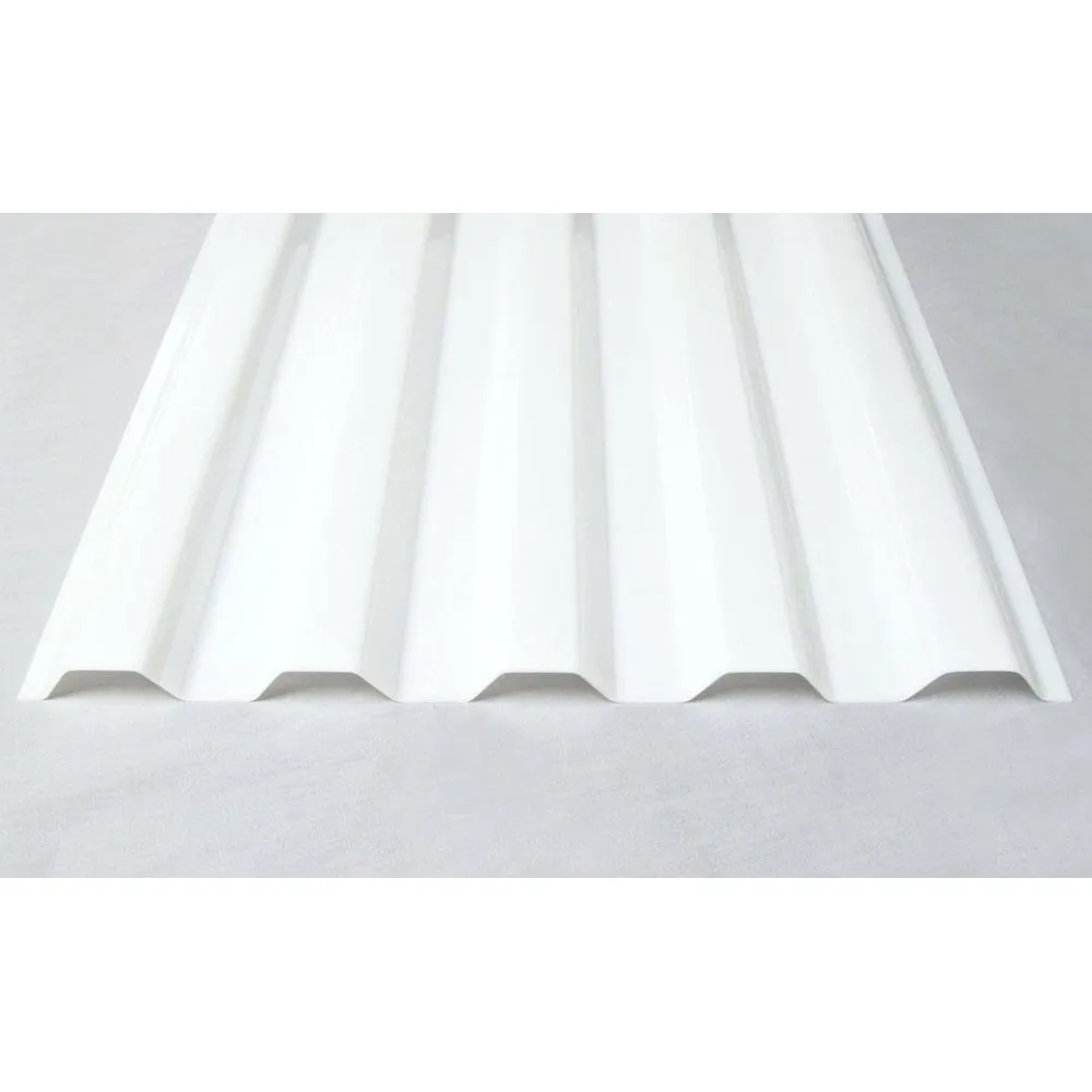 Профилированный поликарбонат опал 0,8 мм 