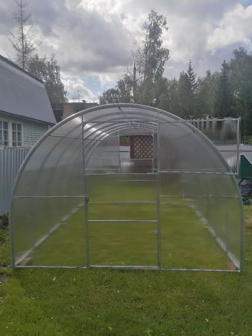 Теплица «Новатор 2» 3х8 м Шаг 65 см 