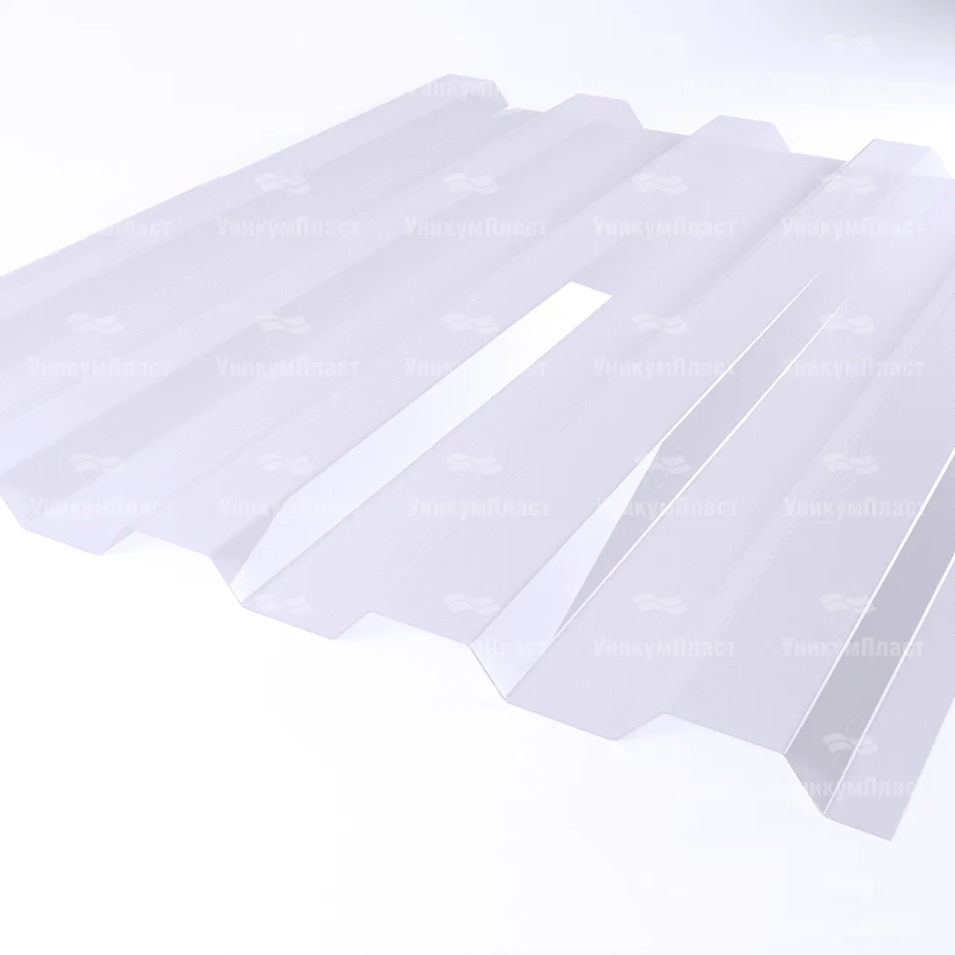 Профилированный поликарбонат опал 1,3 мм 