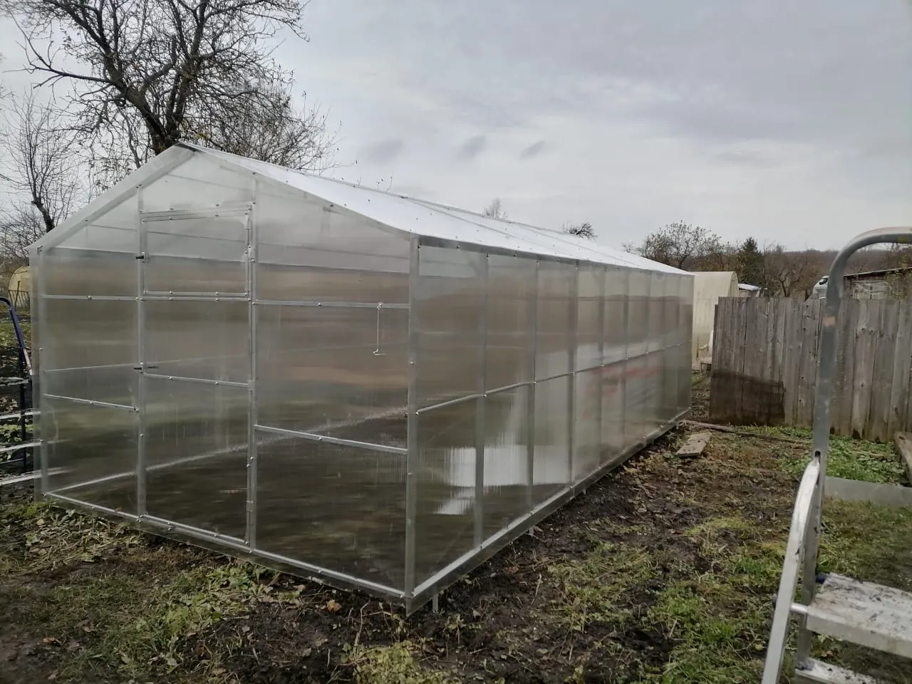 Теплица «Домик» 3х12 м Шаг 65 см 