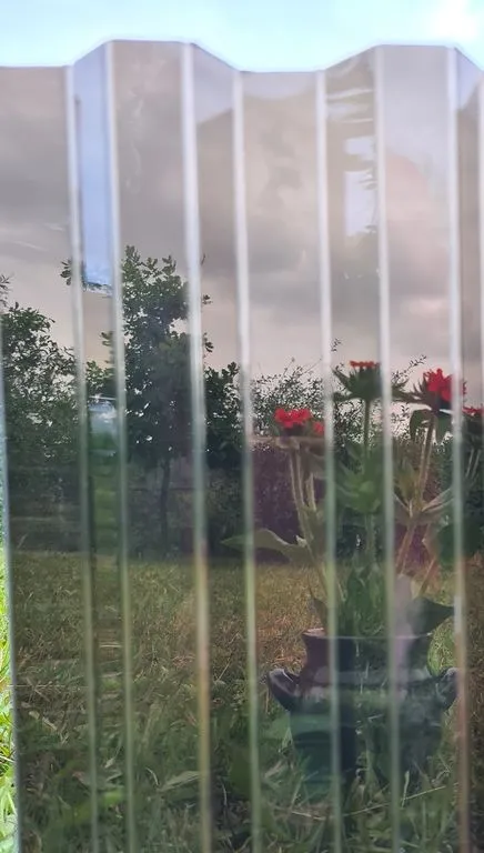 Профилированный поликарбонат серый 1,3 мм 