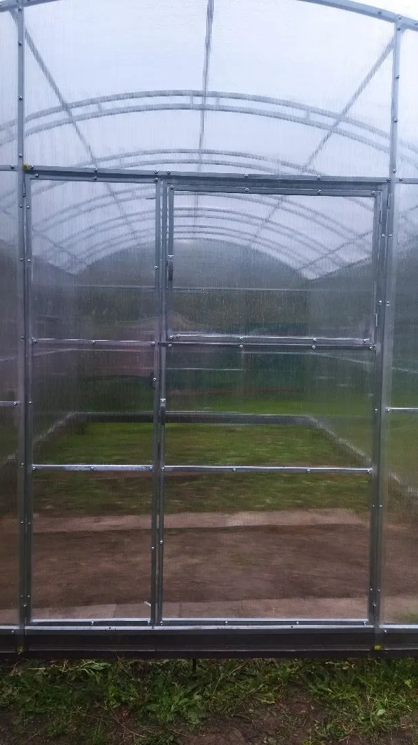 Теплица «Прямостенная» 3,5х6 м Шаг 65 см 