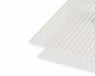 Сотовый поликарбонат 6 мм прозрачный 