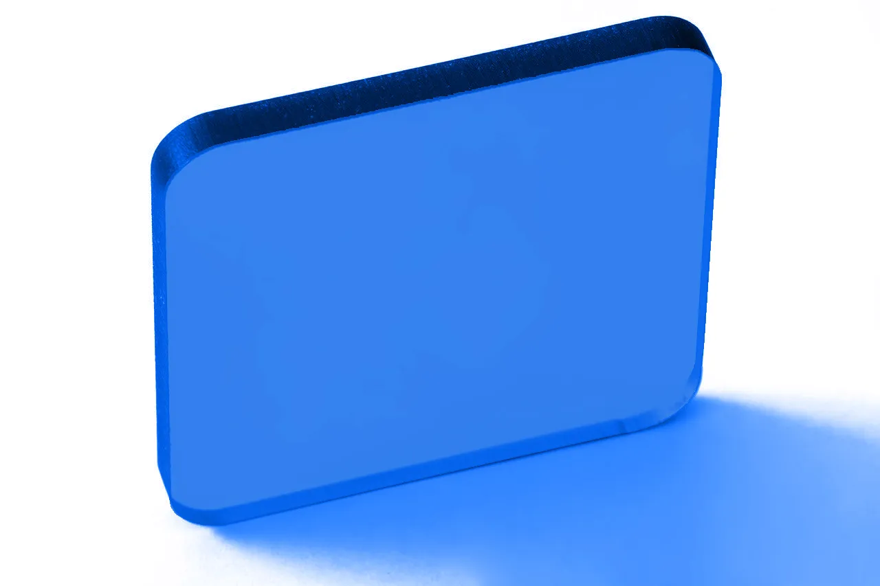 Монолитный поликарбонат Borrex синий 2 мм 