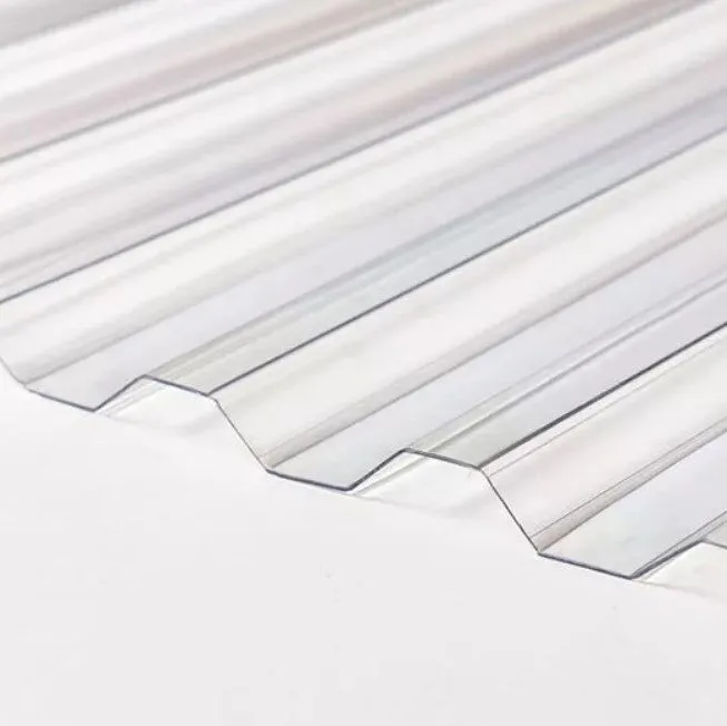 Профилированный поликарбонат прозрачный 0,8 мм 