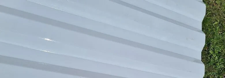 Профилированный поликарбонат опал 0,8 мм 