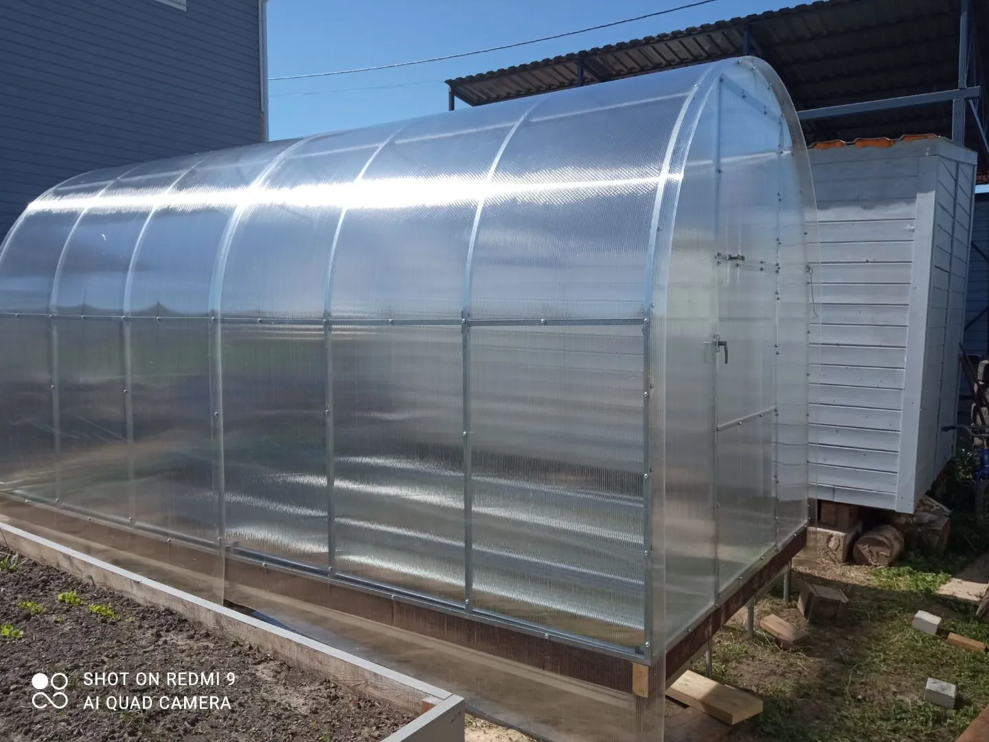 Теплица «Кроха» 2х6 м Шаг 65 см 