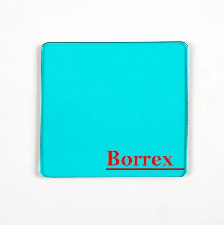 Монолитный поликарбонат Borrex бирюза 6 мм 