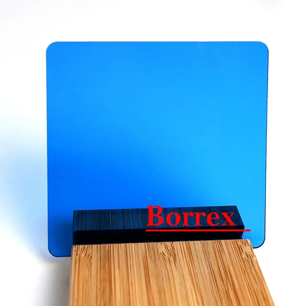 Монолитный поликарбонат Borrex синий 3 мм 