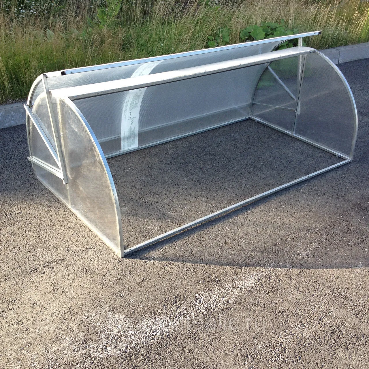 Теплица "Хлебница" 0,86х1х2 м 3,5 мм TEPPOL AN-V 