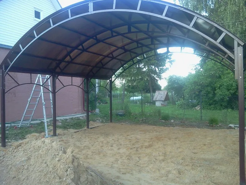 навесы из поликарбоната