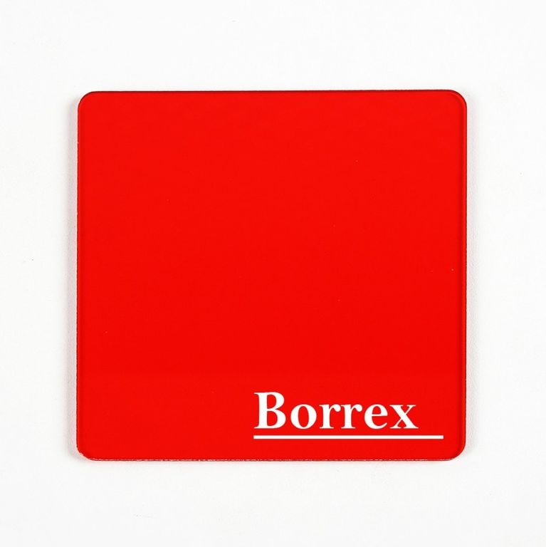 Монолитный поликарбонат Borrex красный 2 мм Монолитный поликарбонат Borrex красный 2 мм