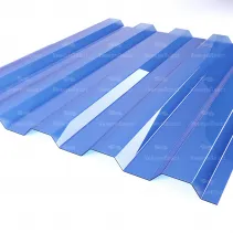 Профилированный поликарбонат 1,3 мм 1,05 х 2 м синий