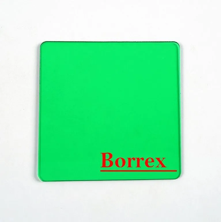 Монолитный поликарбонат Borrex зеленый 6 мм Монолитный поликарбонат Borrex зеленый 6 мм